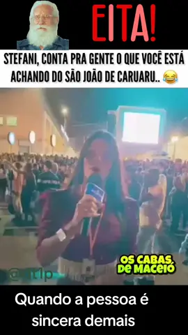 Quando a pessoa é sincera demais kkk #sinceridade #entrevista #opiniao 