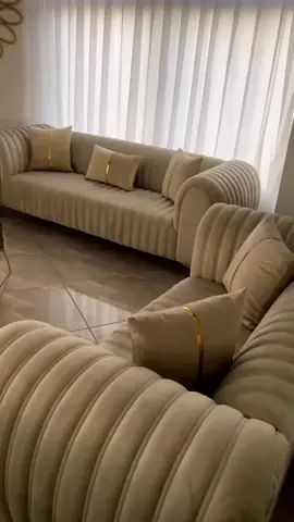 Ready to indulge yourself in supreme luxury, enhance the charm of your living room with our Livingroom set...💯 Contact; 0719 317 802 3,2,1,1 Sofa set @ Ksh 125,000.00