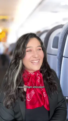 Flight attendant reporting for duty 🫡 #nicolemariedlc #nicoledelacruz #comedy #drama #airplane #airportlife #greenscreen 