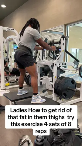 Ladies how to get rid of that fat in them thighs here is great exercise you can do at your gym 💪🏾✅ Tag / Share / Save  This machine felt so good make sure you go lower enough you will feel it perform this 4 sets of 8 reps  #lowerbodyworkout #lowerbodystrengthtraining #buildthighs #legsworkout #legmachine #legday #fitnessaddict #onlinecoach #onlinefitness 
