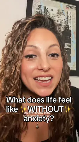 What does life feel like ✨WITHOUT✨ anxiety? #AnxietyDtox #HowToCureAnxiety #AnxietyRelief #HowToHealAnxiety #AnxietyTips #NaturalAnxietyRelief #anxietytiktok 
