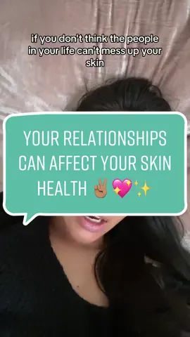 Make sure the people around you keep your nervous system calm bc thats how you know who to keep in your life, & who to let go of✌🏽more adrenaline and cortisol pumping through you is not healthy & can show up in the appearance of your skin. Stay safe out there & don’t ever be afraid to walk away 💖✨ #glowingskin #healthyskintips #narcissistsurvivor #fyp 