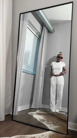 get dressed with me | white linen outfit | spring outfit idea | #gdwm #ootd #grwm #linenpants #whitelinenoutfit #coachbag #allwhiteoutfit #getdressedwithme  
