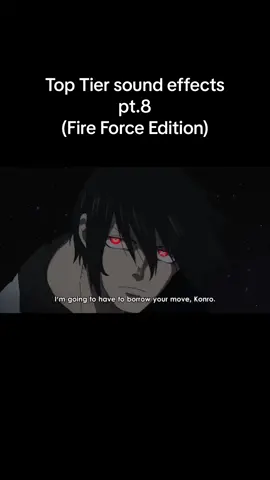 Fire force’s amazingly cool sound effects#anime #soundeffects #fireforce #shinra #benimarufireforce #makioze #arthurboyle #irisfireforce #fyp #foryou #foryourpage #foryoupage #viral #viralvideo #viraltiktok #verifyme #crimsonmoon 