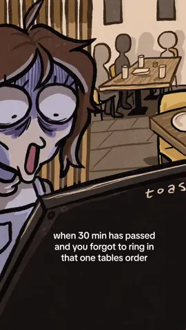 you KNOW im gonna dream about it in a week #serviceindustry #restaurant #animation #animating #serverlife 