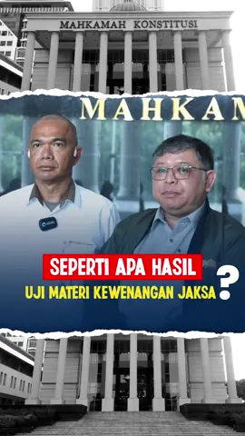 Akhirnya Kejaksaan menghadiri uji materi (judicial review) di Mahkamah Konstitusi. Kayak gimana sih hasilnya? Kita kepoin bareng, kuy! #KejaksaanTegas #kejaksaantakpandangbulu 