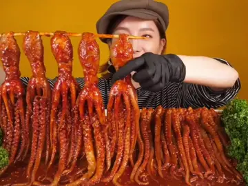 Replying to @fatima_assiong   spicy octopus🐙🔥 cr : ssoyoung #asmr #asmrsounds #asmrvideo #asmrmukbang #mukbang #mukbangeatingshow #eating #octopus #spicyoctopus #spicy 