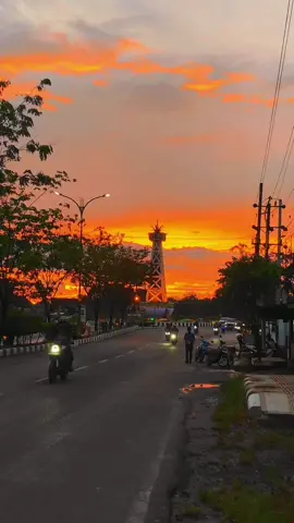 Beautiful Sunset🤍 #sunset #cantikamantulity  #kalimantanselatan #tanjungtabalong #indonesia #fyp #foryoupage 