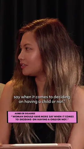 Women should have more say when it comes to deciding on having a child?? 🤔 #chatterbox #havingchildren #filmtok  #family #fypsg