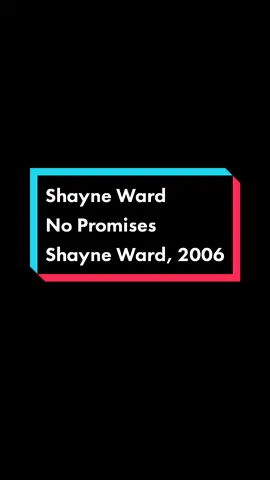 Artist : Shayne Ward Song : No Promises Album : Shayne Ward, 2006 #shayneward #nopromises #pop #00smusic #fyp