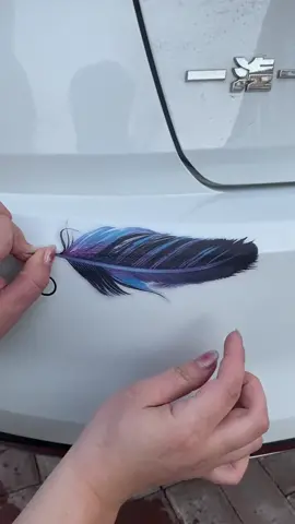 #CapCut It is inevitable to bump when driving a car. You can try this feather car sticker, which can cover some embarrassing small scratches. It is beautiful and practical. It is also waterproof and sunscreen. #feathersticker  #feathersticker  #carsticker  #cardecoration  #carsupplies  #cargoodthings  #goodthingssharing  #carmodification  #collision  #decoration #fyp #graduationseason 