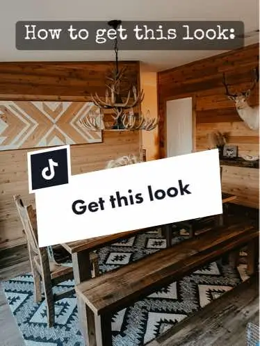 How to get this look: Western Dining Room Edition🖤 #westerndiningroom #howtogetthislook #getthislook #amazonfinds #westernamazonfinds #westernhomedecor @paseoroad 