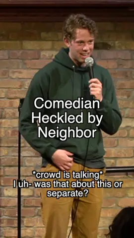 #fyp #fypシ #standup #standupcomedy #comedian #crowdwork #heckler 