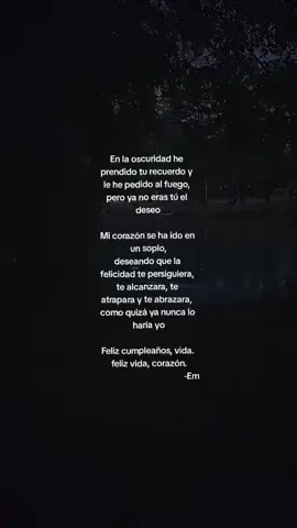#felizcumpleaños #happybirthday #poema #frases #extrañar #felicidad #deseo 