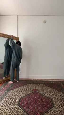 first day setting up the new room