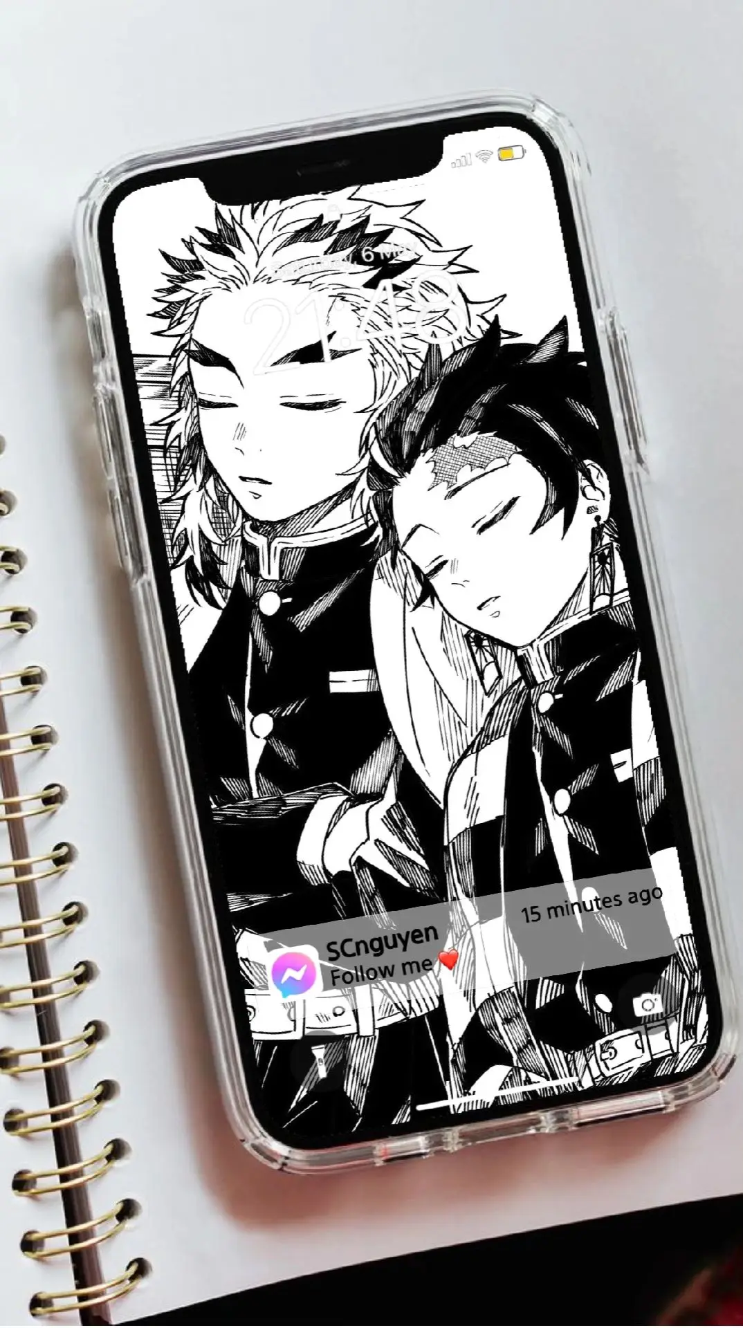 Rengoku and Tanjiro Wallpaper => 📱 #Tanjiro #Rengoku #kimetsunoyaiba #anime #animeedit #wallpaper #wallpapersanime #wallpaperaesthetic #aiedit #fyp #scnguyen