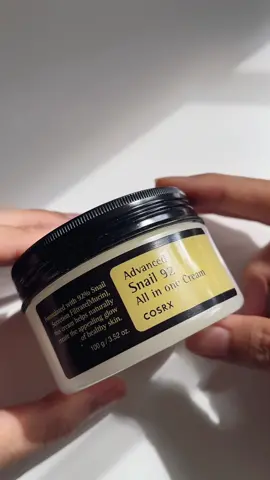 SECRET TO GLASS SKIN! Transform your skincare routine with COSRX Advanced Snail 92 All In One Cream. Experience the powerful benefits of snail mucin, as it hydrates, soothes, and rejuvenates your skin, revealing a radiant and youthful complexion. Unlock the secret to healthier, more resilient skin today! #ugc #ugccreator #ugccontentcreator #ugccommunity #ugctips #ugcmalaysia #snailmucin #cosrx #glassskin #skincareroutine 