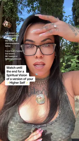 Watch until the end for a Spiritual Vision of a version of your ✨Higher Self✨ #lightlanguagelove #lightlanguagelovebackup #spiritualvision #higherself #spirituality #spiritualtiktok #lightlanguage #lightlanguagetransmission #lightlanguageactivation #lightlanguagehealing #spiritualvisions #divinity 