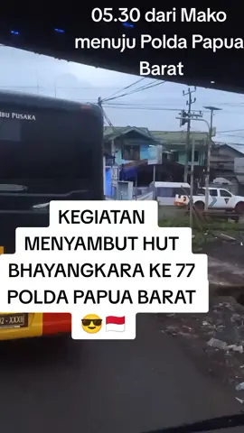 SINERGITAS TNI POLRI DAN FORKOPIMDA PAPUA BARAT DALAM MENYAMBUT HUT BHAYANGKARA KE 77 POLDA PAPUA BARAT 🤝🇲🇨 #sinergitastnipolri #hutbhayangkara77 #poldapapuabarat #brimobuntukindonesia  #forkopimdapapuabarat  #manokwari #papuabarat 