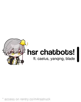 here are some requests! will work on girlies next 🫶 #HonkaiStarRail #hsr #caelushsr #bladehsr #yanqinghsr #characterai #characteraichat #characteraibot #foryou 