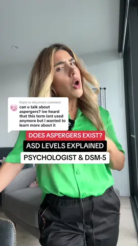 Replying to @draconia what happened to Asperger’s? #aspergers #aspergersyndrome #asd #neurodivergenttiktok #neurodiversity #psychologist #psychology @Steph Georgiou - Psychologist 