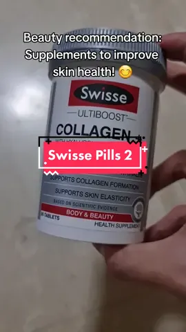 Have been taking the Swisse skin pills for very long and my skin definitely improved alot! Highly recommended 👌  #tiktoksg #sgtiktok #tiktokshop #sgdeals #swissecollagen #collagenpills 