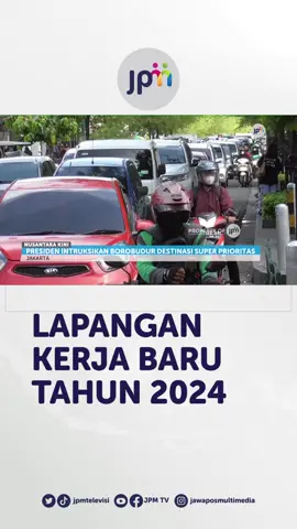 Menparekraf Targetkan 4,4 Juta Lapangan Kerja Baru Di 2024. #lapangankerja #sandiagauno #jakarta #beritatiktok #jpmtv
