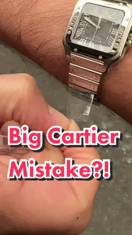 Plwase let me know if Charlie Gray’s new Santos de Cartier looks gray or green to you! Yes, it’s the proper green model with matching reference number! #watches #watchtok #cartier #santosdecartier #cartiersantos #watchcollector 