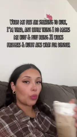 No but fr my feet have been killing me #pregnant #pregnantlife #pregnanttiktok #preggy #preggymommy #preggers #momthings #fypシ #fyp #28weekspregnant #momlife #momtok #marriedlife #marriedcouple 