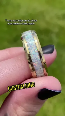 #goldplate #tungsten #ringmaker  #mensjewelry 