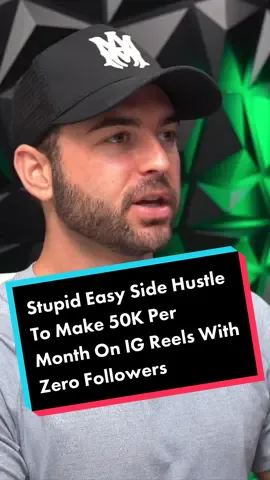 Stupid Easy Side Hustle To Make 50K Per Month On Instagram Reels With Zero Followers #sidehustle #affiliatemarketing #socialmedia #business #fyp #foryou 