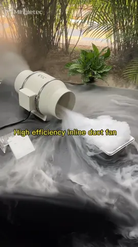 High efficiency inline duct fan, super suction #highefficiency #inline #ductfan #suction #mingletec #homeappliances #highquality #bathroom #office #ventilation #fyp #fypシ #tiktok 