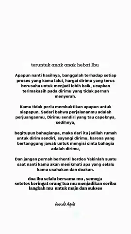 aamiin 🤲 semangat 👍#doaibu #bismillahirrahmanirrahim 