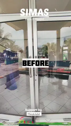 Kebersihan tempat ibadah dimulai dari diri kita sendiri, mulailah untuk merapikan mukenah setelah digunakan dan juga sejadah,  jadilah salah satu penggerak kebaikan ✨ #bersihmesjid #indonesia #pangkalpinang #bangkabelitung #eksplorebabel #becakbabel 