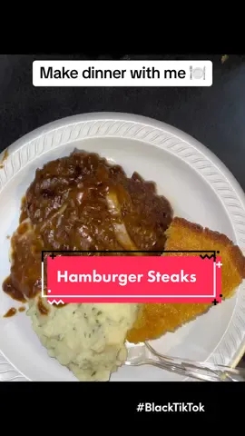 Smothered hamburger steaks, garlic mashed potatoes and honey butter cornbread 😋 SO GOOD, make this for your family ! @ #fyp #BlackTikTok #Foodie #food #cooking #foodtiktok #Recipe #FoodLover #FoodTok #EasyRecipe #EasyRecipes #recipes #foodies #foodporn #explore #yummyfood #chef #healthyrecipes #healthy #foodblogger #TrendTok #TrendTokApp