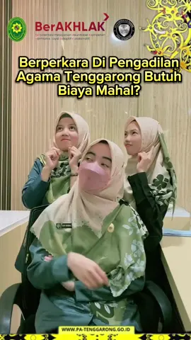 Masih ada yang bilang berperkara di Pengadilan Agama Tenggarong mahal? eits sekarang ada perkara secara ecourt loh biayanya murah banget apalagi ada perkara gratis buat masyarakat yang kurang mampu masih ada yang mikir berperkara di Pengadilan Agama Tenggarong butuh waktu lama? eiits sekarang pelayanan kami eksotis loh, semua bisa dilayani di setiap meja. jadi ndak perlu antri lagi dan yang terpenting gak sulit berperkara di Pengadilan Agama Tenggarong karena selalu di arahkan oleh petugas yang ramah karena kami Responsif Melayani, Penegakkan Hukum Pasti #mahkamahagung #ptasamarinda #patenggarong #mahkamahagungri 