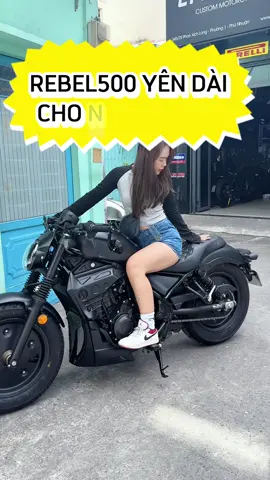 Làm 1 em chở GHỆ IU DẤU đi tơi thoaiii #rebel500 