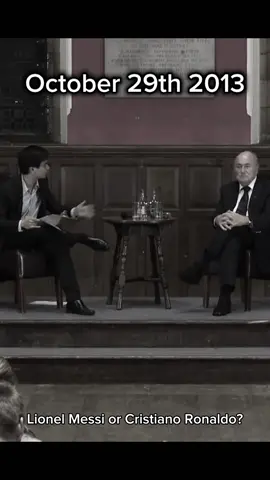 Sepp Blatter (the president of FIFA at the time) made questionable remarks about Cristiano Ronaldo in an Oxford Union interview. #ronaldo #fifa #Soccer #football #messi #corruption #futbol #foosball #realmadrid #halamadrid #sevilla #fyp