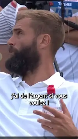 😂😅 Quand Benoît Paire demandait à l'arbitre d'aller lui acheter à manger en plein match ! #SportsTikTok #Wimbledon #WTF #Tennis