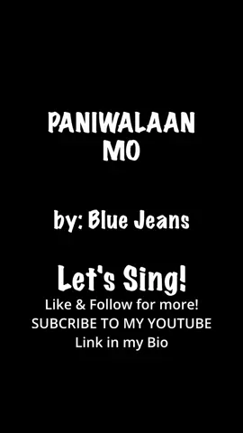 PANIWALAAN MO #foryoupage #tiktokkaraoke #singalong #singinggaling #karaokechallenge 