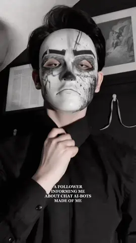 I AM A CHAT-AI BOT SURVIVOR.. ✊ (IG: VITALVILE) #MASK #MASKED #FYP #FORYOU 