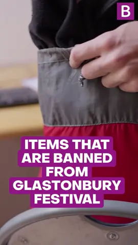 These things are BANNED at Glastonbury! #glastonbury  #glastonburyfestival  #festival  #summerfestival  #Summer