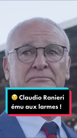 😢 Claudio #Ranieri ému aux larmes lors de l'hommage des supporteurs de Cagliari après la montée en Serie A ! #cagliari #beINSPORTS #football #sportstiktok 