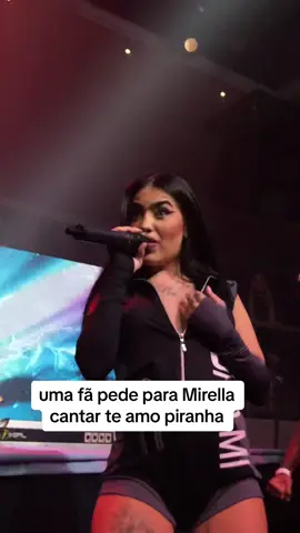 ela cantou!!! @MIRELLA | BAD MI  #mirella #badmi #teamopiranha #show #mcmirella 
