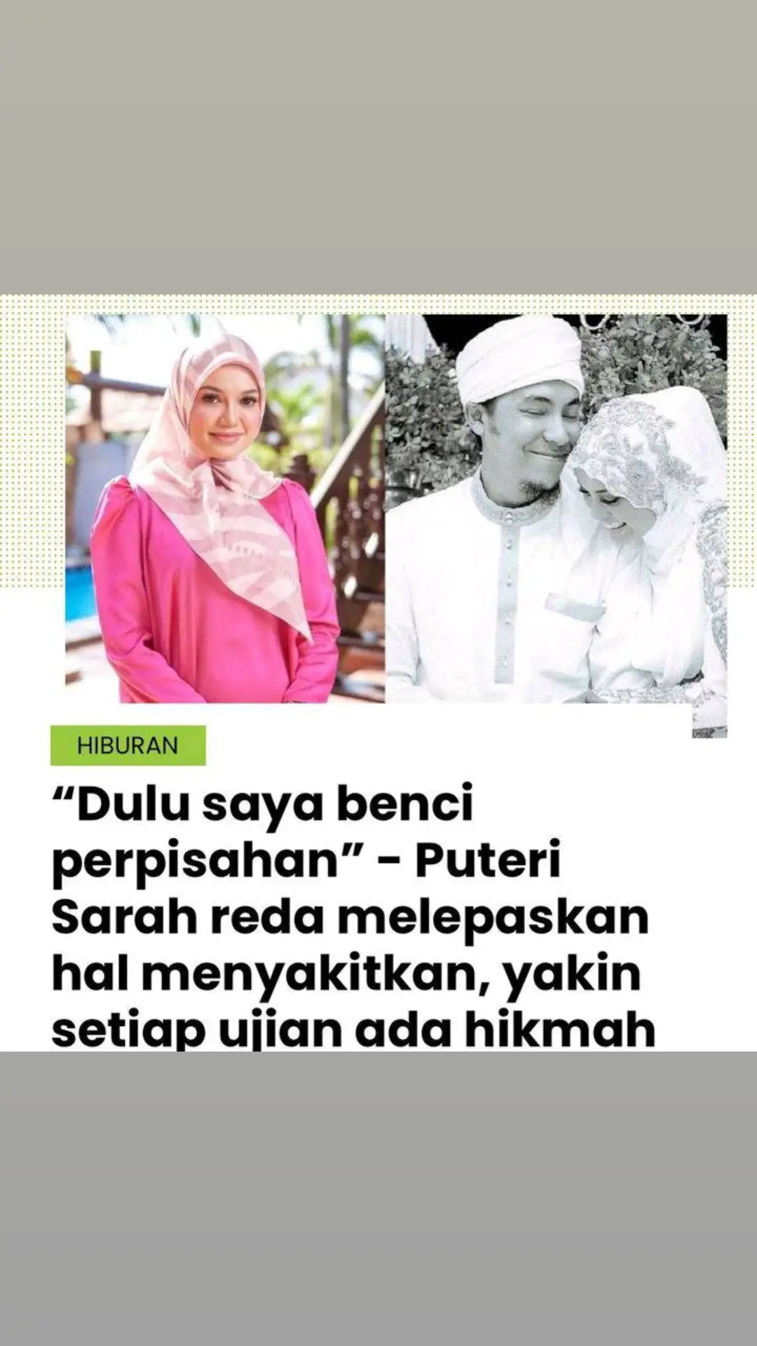 Alhamdulillahhhh🥰 #puterisarahliyana #puterisarah #syamsulyusof #puterisarahfans 