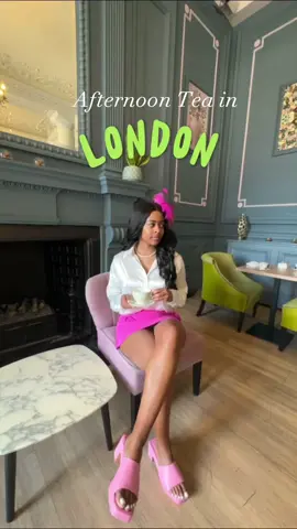 you should definitely add this to your itinerary in London! #afternoontealondon #londondayinthelife #blackgirltraveltok 