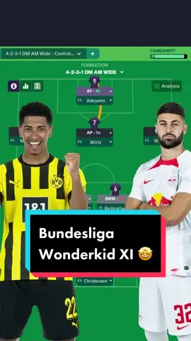 Hands up if you’ve managed any of these wonderkids 🙋‍♂️ #FM23 #FootballManager #FmTok #bundesliga 
