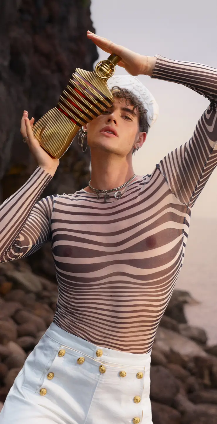 @JeanPaulGaultier new campaign ♥️ #LeMale #Elixir 