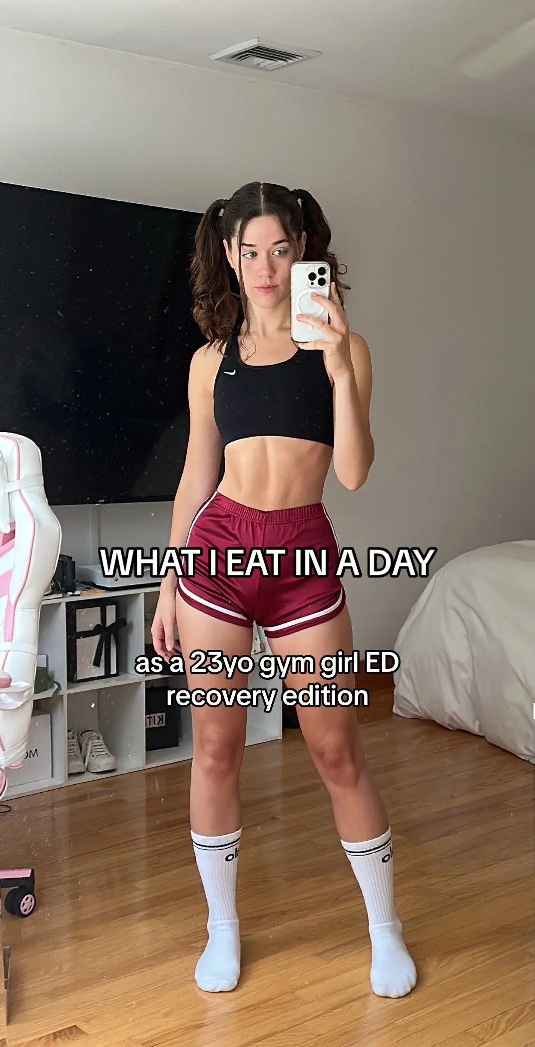 Let me know if you guys want more what I eat in a day content! Creds to @Alexiah🤍 for this idea #whatieatinaday #gymrat #gymgirl 