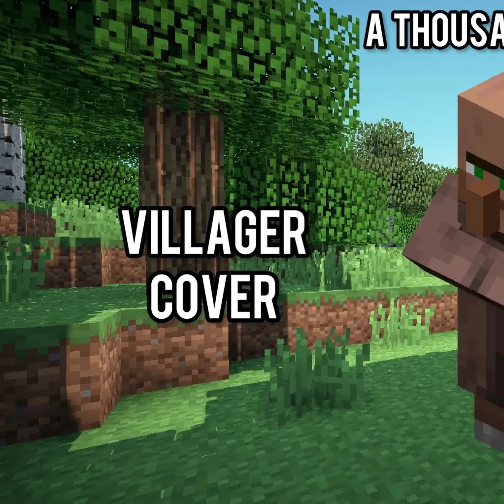 W Villager #Minecraft #villager #minecraftvillager #ai #minecraftvillagercover#music #songs #athousandmiles  #gamermode #gamingmode #videogames #gaming  